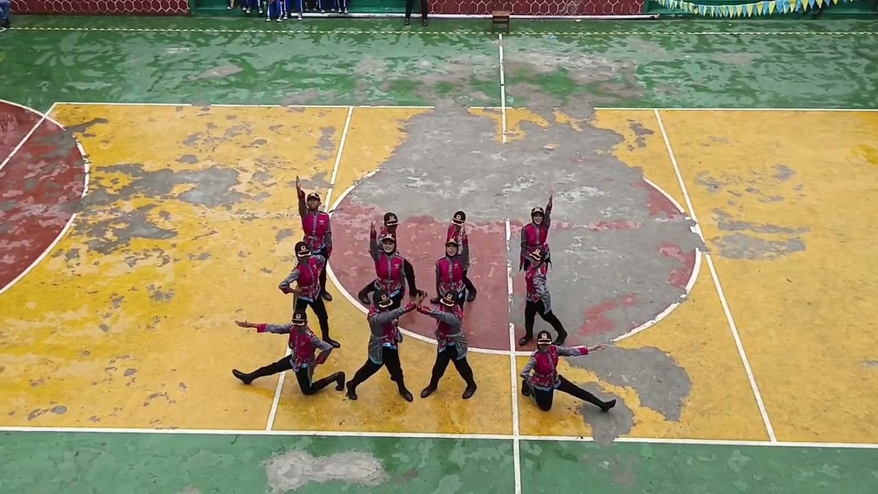 Variasi Formasi Pink Squad || LKBB ALGRA 14