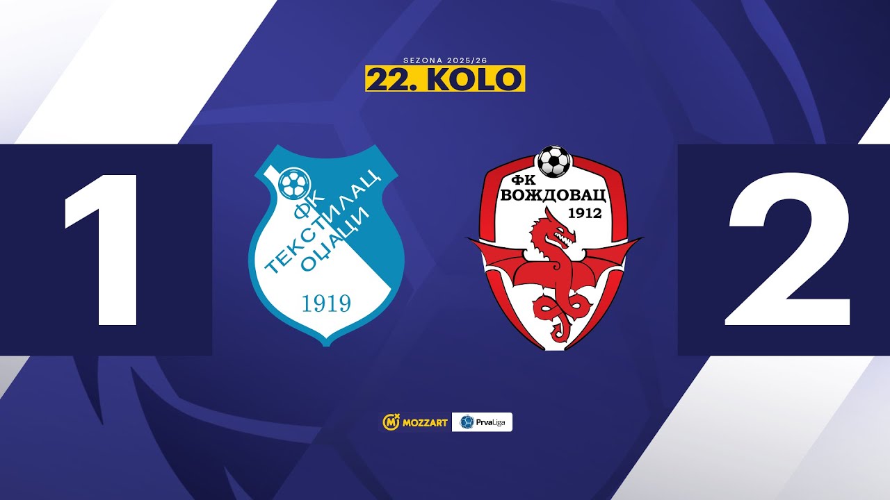 MBPLS 2025/26 - 22.Kolo: TEKSTILAC – VOŽDOVAC 1:2 (0:0)