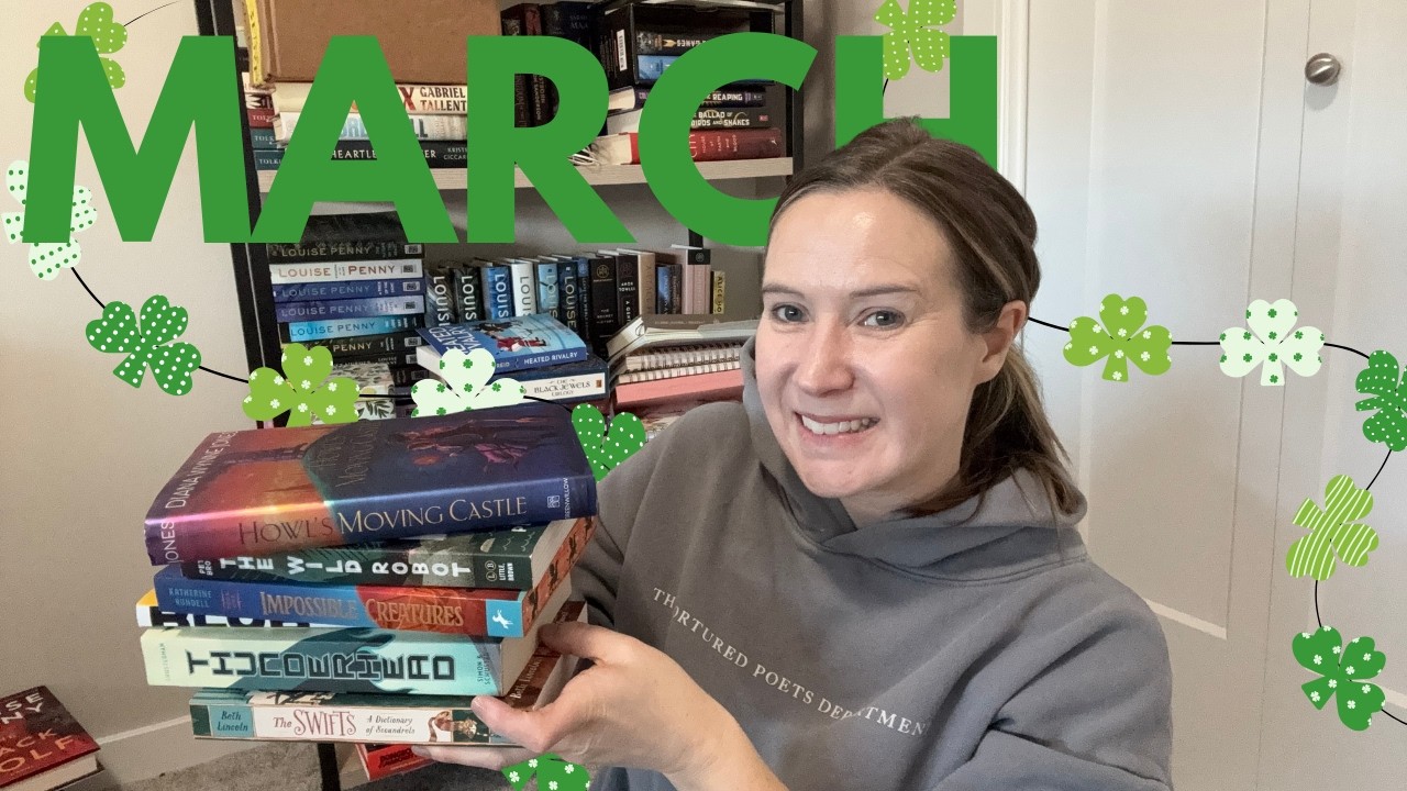 March TBR featuring Realmathon  5.0