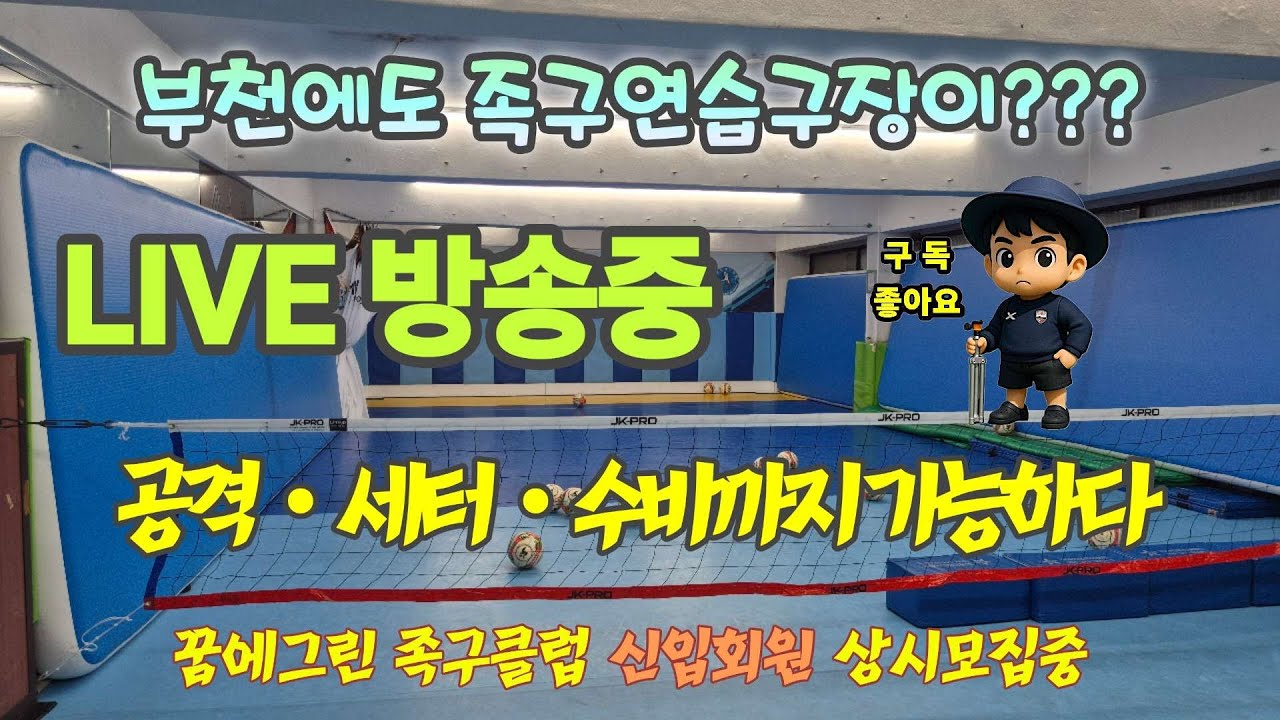 부천에도 이런곳이??공격ㆍ세터ㆍ수비까지 가능하다고?? #livesports #sports #라이브 #라이브방송