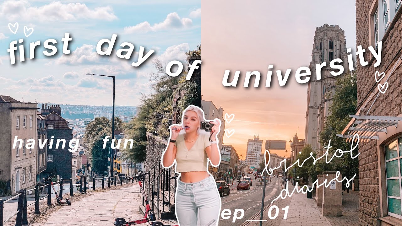 My First Day Of University ✨🌸 Day In My Life At University | Bristol Diaries ep__01