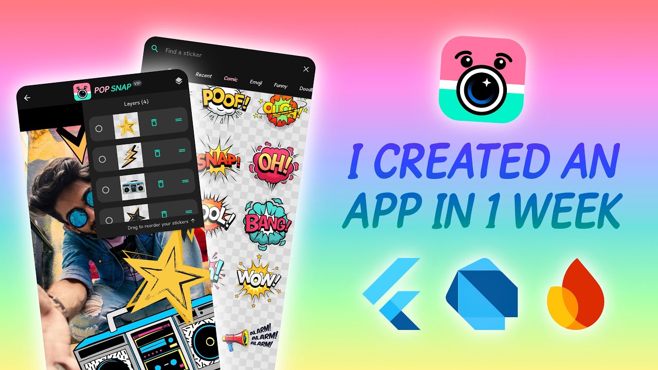 Creating an app in 1 week! // Pop Snap Devlog