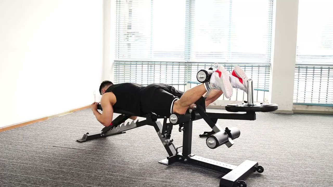 FREESTANDING leg extension leg curl attachment