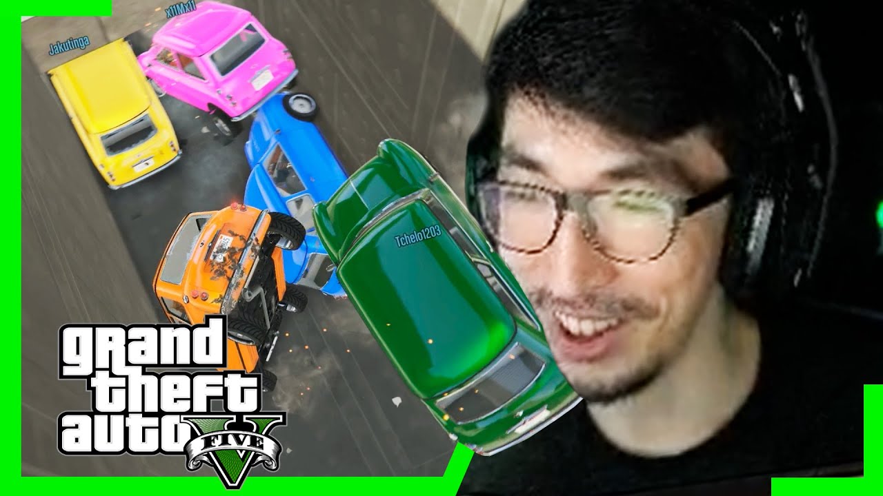 PILOTOS DOIDOS FAZENDO DOIDEIRAS!! - GTA V Corridas Malucas #462