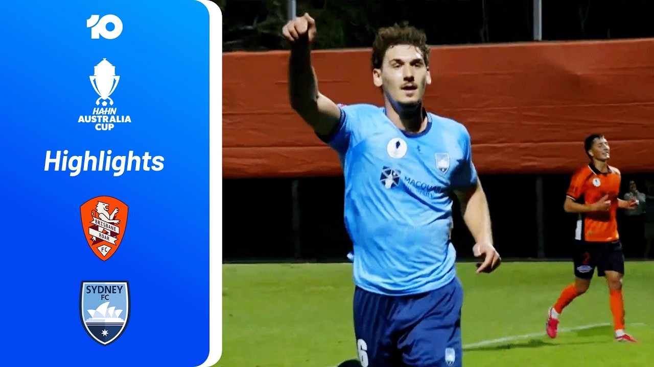 Australia Cup 2026 | Brisbane Roar vs Sydney FC Highlights | 10 Football