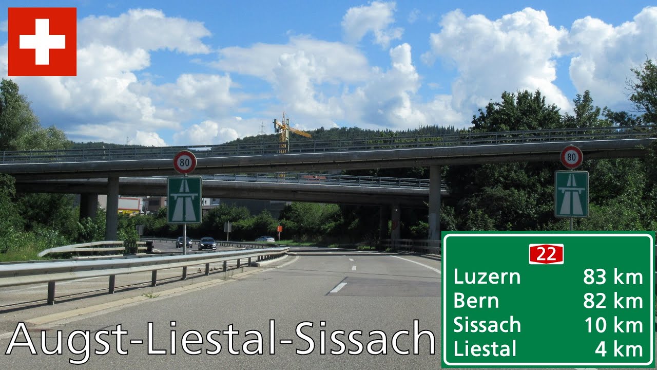 Switzerland: A22 Augst - Sissach