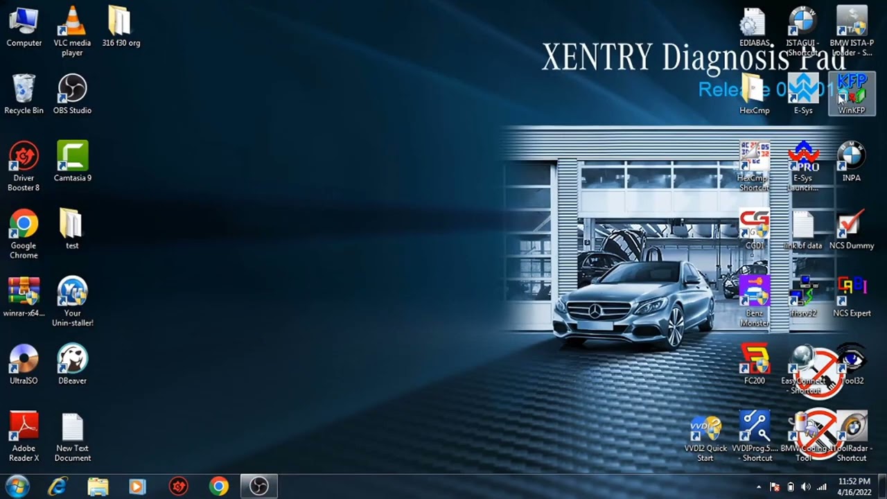 CG FC-200 Demo: Clone MEVD17.2.5 DME N13 Engine