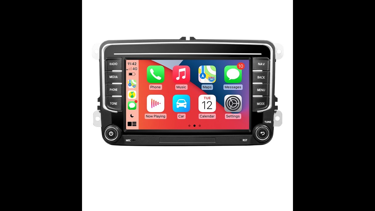 Video for VW Volkswagen Android radio reconfigure physical button functionality