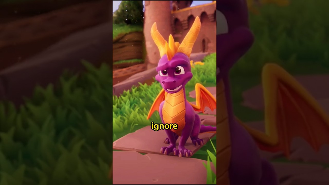 Разработчики Spyro здесь, чтобы нанести вам ТРАВМУ #spyro #spyro3 #shorts