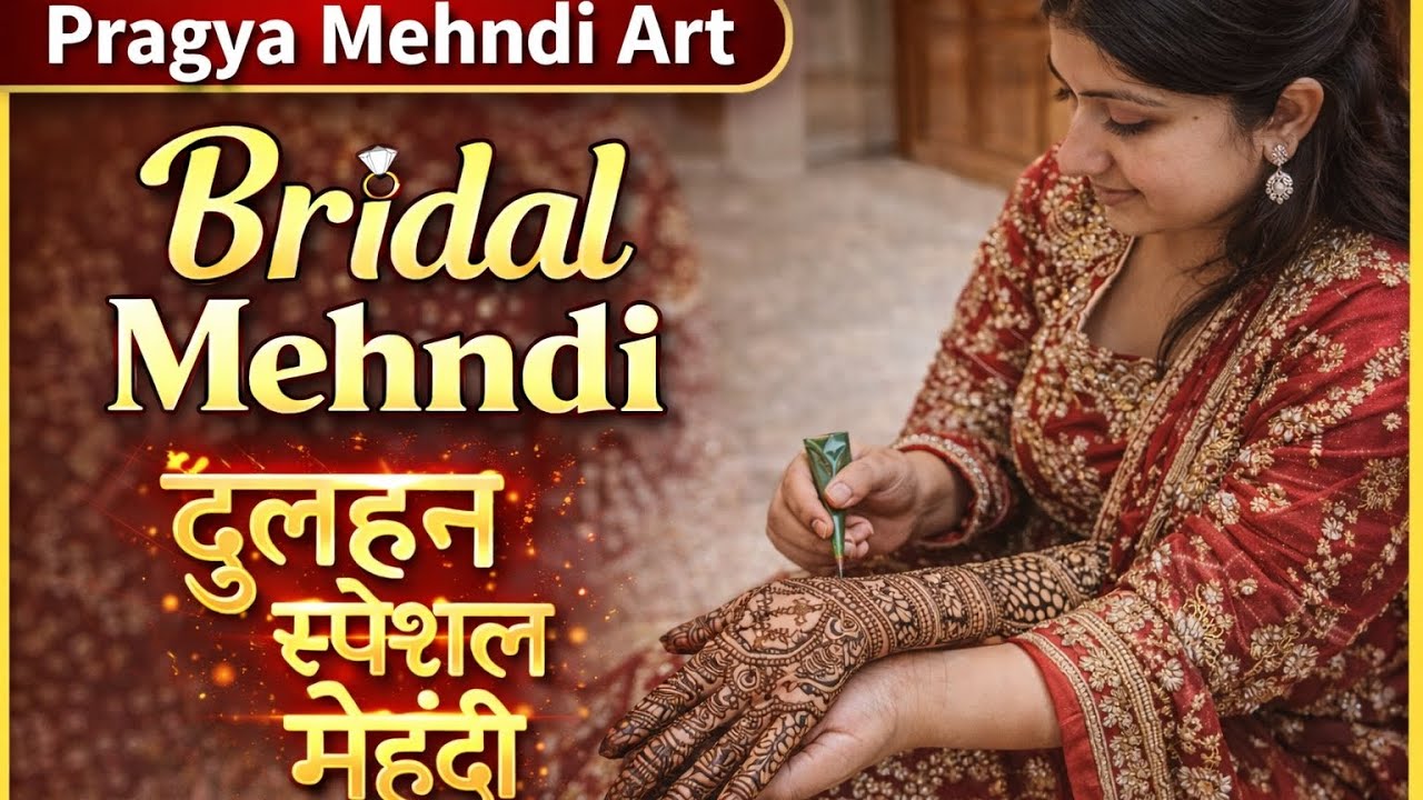 Latest Bridal Mehndi Design 2026 | खूबसूरत दुल्हन मेहंदी डिजाइन | Wedding Special Mehndi | pragya