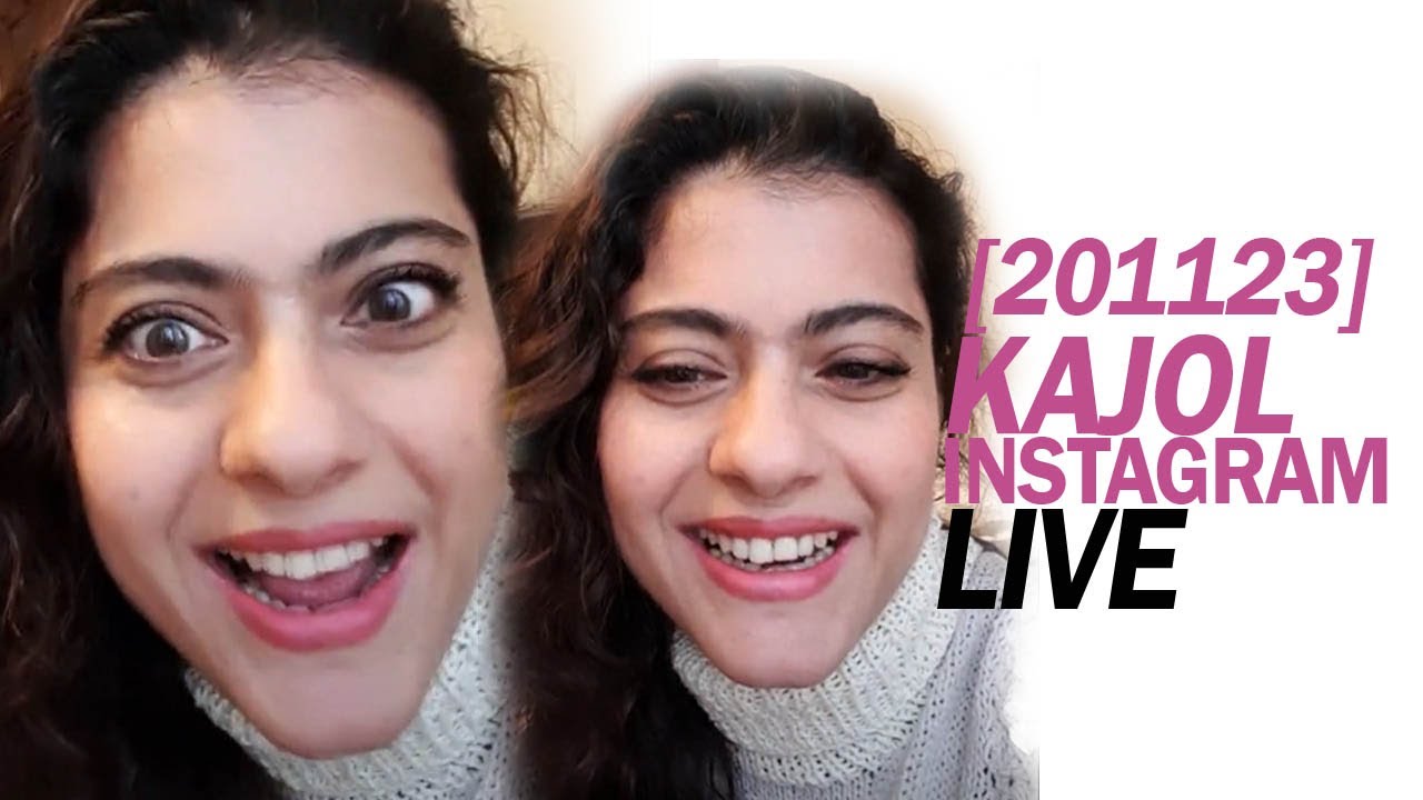 KAJOL INSTAGRAM LIVE  