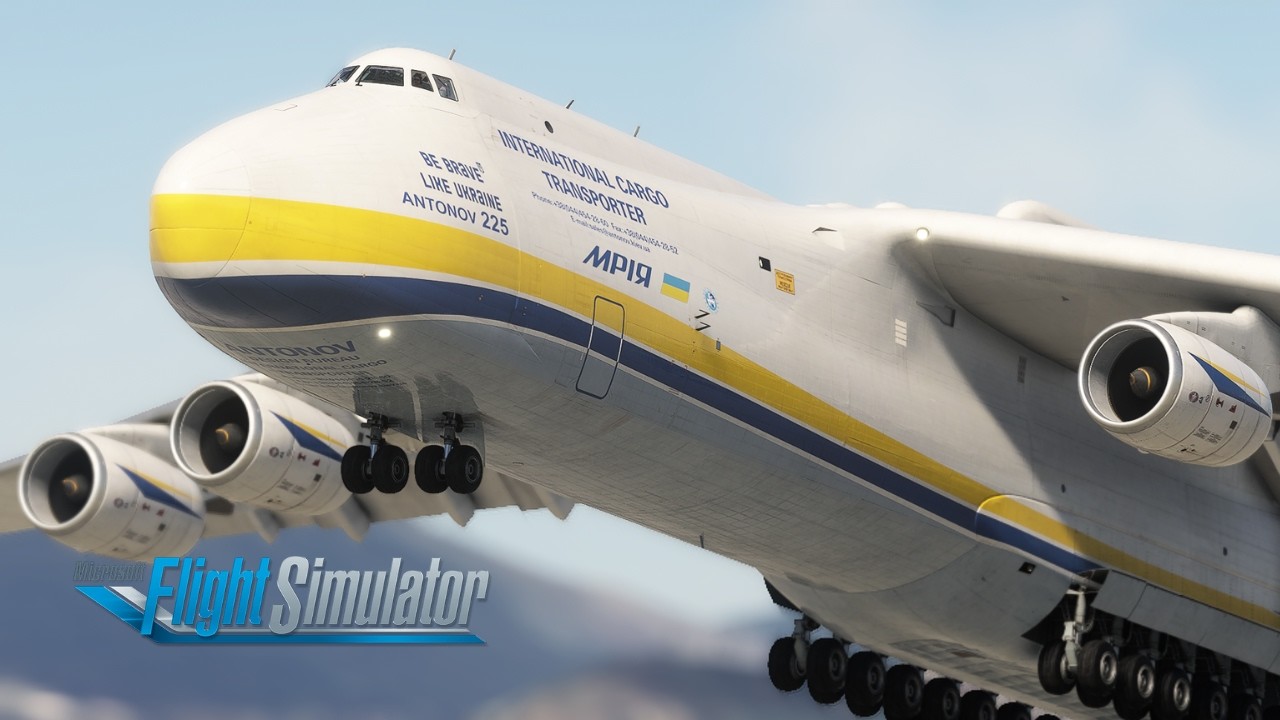 Eastern Asian Flight with Antonov An-225 from Busan to Tokyo
