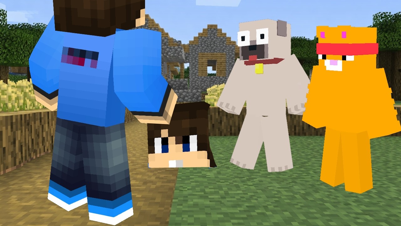 KI VAN IGAZ&Aacute;B&Oacute;L DANI ARCA M&Ouml;G&Ouml;TT A MINECRAFTBAN!