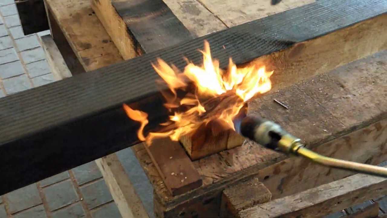 wood burning technique Wood work fire polish