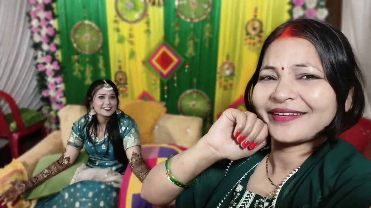 Mehdi lagane ki Raat agai #dekh ke bataiyega aap sab #yutubeshorts #vairalvideo 