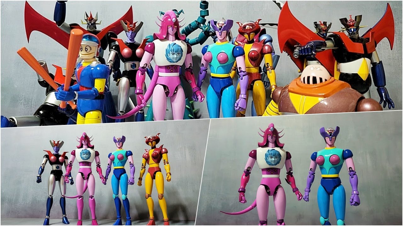 Soul of Chogokin GX 108 Rhine X1 & GX 11R Diana A, Mazinger Z, 초합금혼 GX-108 라인X1 & 다이아난 A, 리뉴얼 마징가 여친