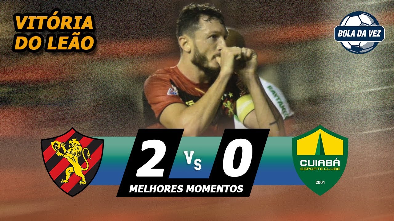 Sport 1 x 0 Cuiab&aacute; - Melhores momentos (COMPLETO) Brasileir&atilde;o SERIE B 14/10/2019
