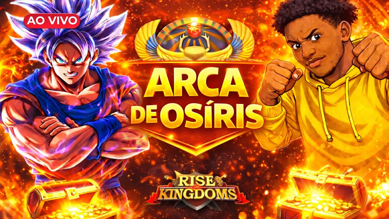 🔴LIVE ON | ARCA DE OSÍRIS | RISE OF KINGDOMS