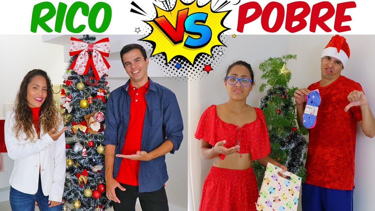 RICO VS POBRE - FIM DE ANO!