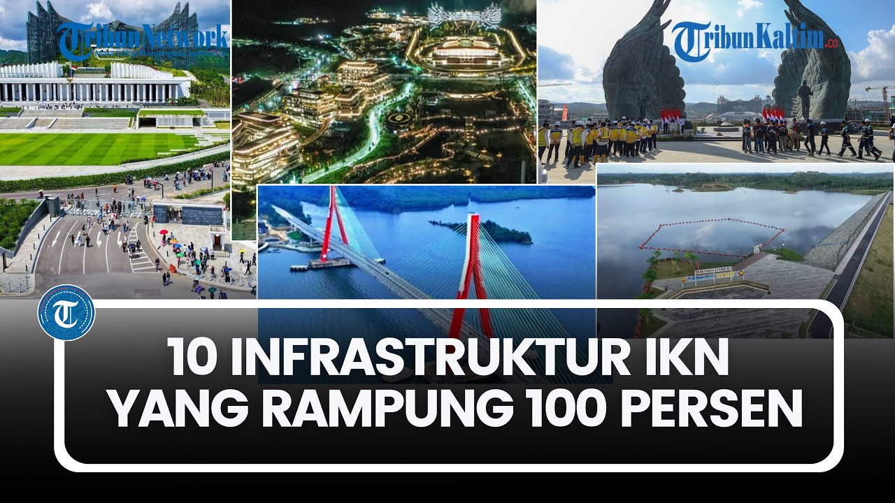 10 Infrastruktur IKN Rampung 100 Persen, Ada yang Tak Dipunya Jakarta