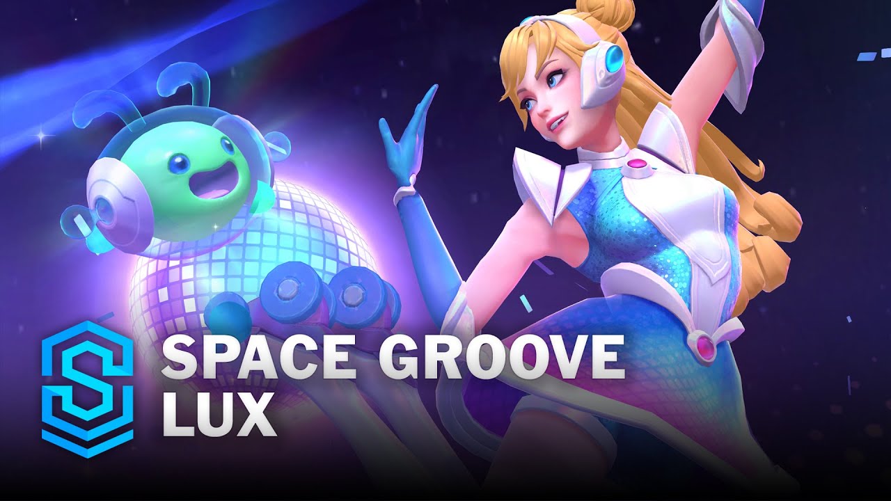 Space Groove Lux Wild Rift Skin Spotlight