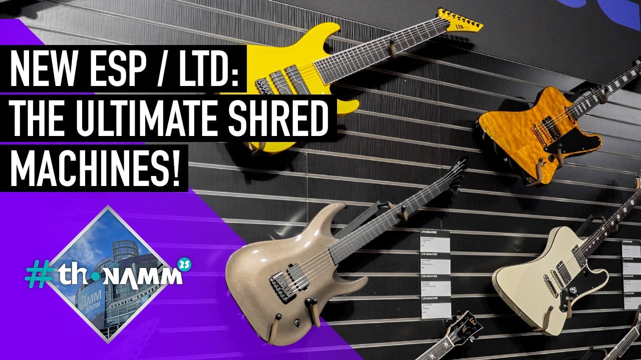 NEW ESP LTD Mick Thomson Signature and more! | #ThoNAMM25