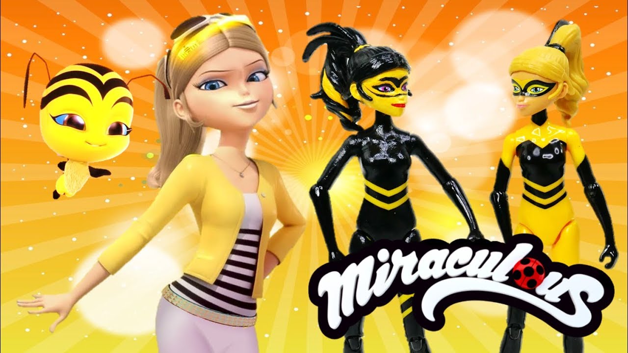 Miraculous Ladybug Custom Toy Doll Transformation Queen Wasp Doll from Chloe Queen Bee
