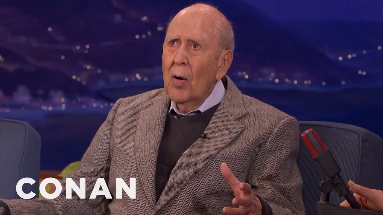 Carl Reiner Fell Down The Stairs | CONAN on TBS