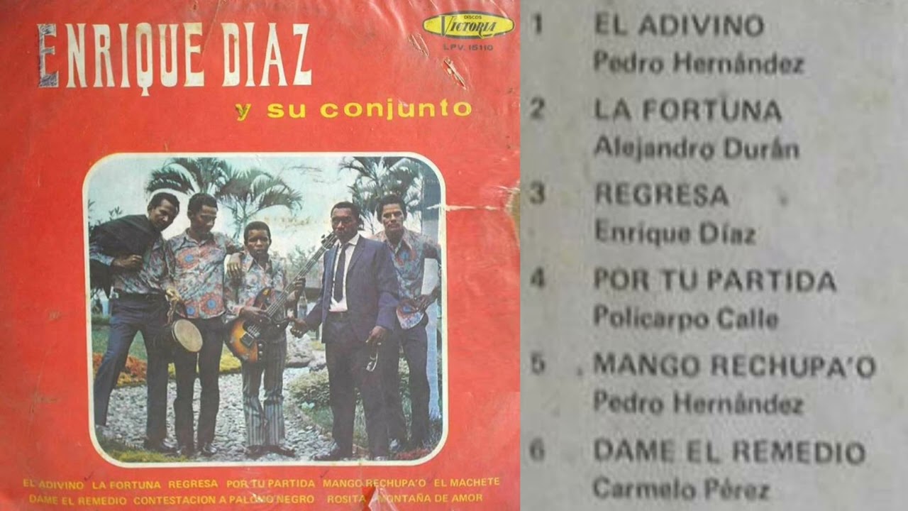 ENRIQUE DIAZ Y SU CONJUNTO 1973. EL ADIVINO (ALBUM COMPLETO)