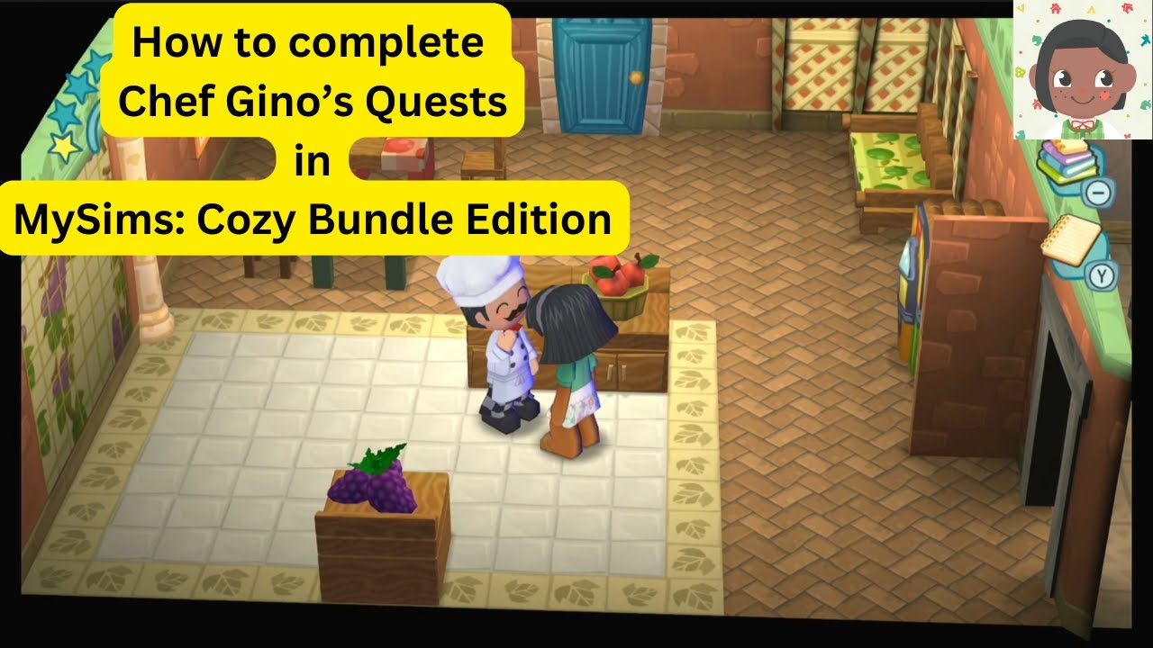 How to complete Chef Gino's Quests | MySims Cozy Edition