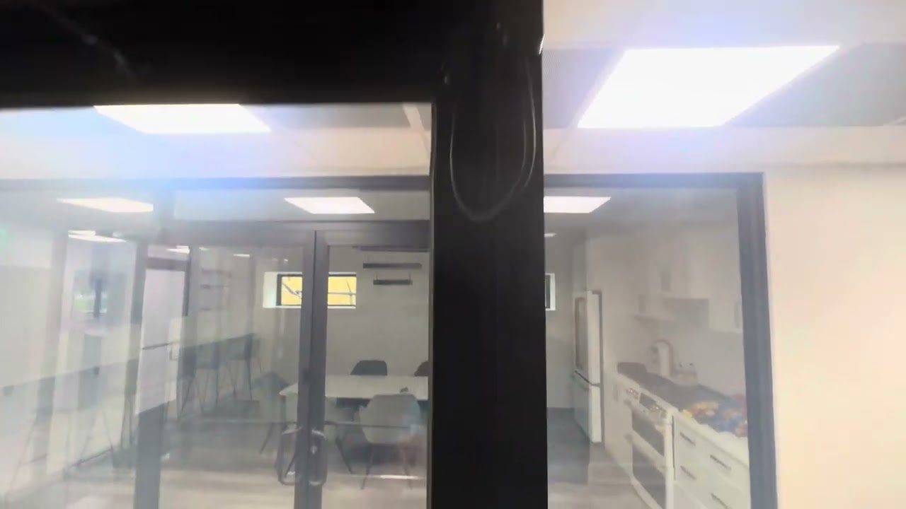 Smart Tint&reg; is a film applied to existing glass for on-demand privacy.