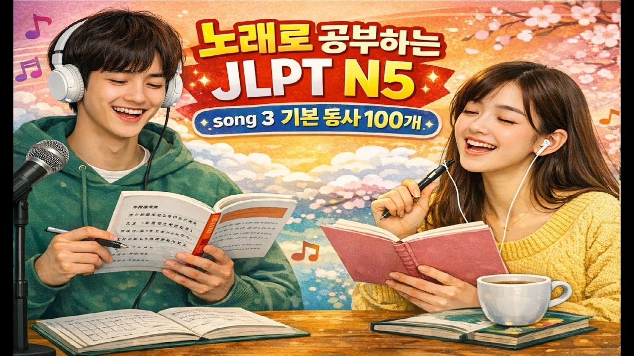노래로 배우는 일본어 N5 필수단어 700_3