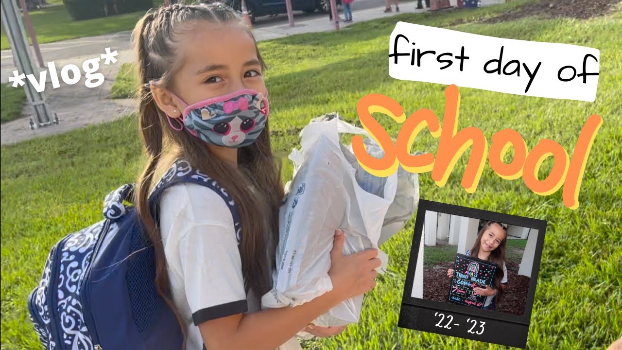 FIRST DAY OF SCHOOL | *vlog*