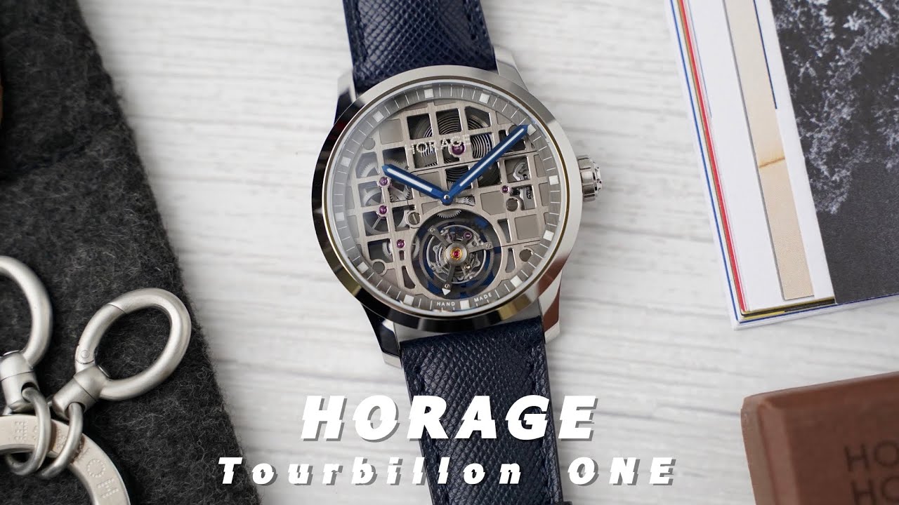最好入手的瑞士自製陀飛輪腕錶/HORAGE Tourbillon 1詳細解析feat.腕錶收藏家曾士昕