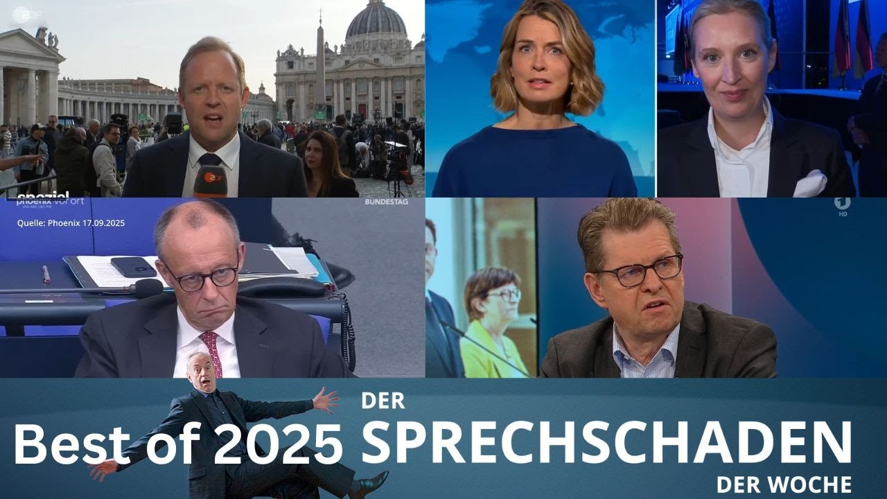 DSDW 118: Rhetorik: Von AfD mit Alice Weidel bis zu Union mit Friedrich Merz – Ein Best of 2025.
