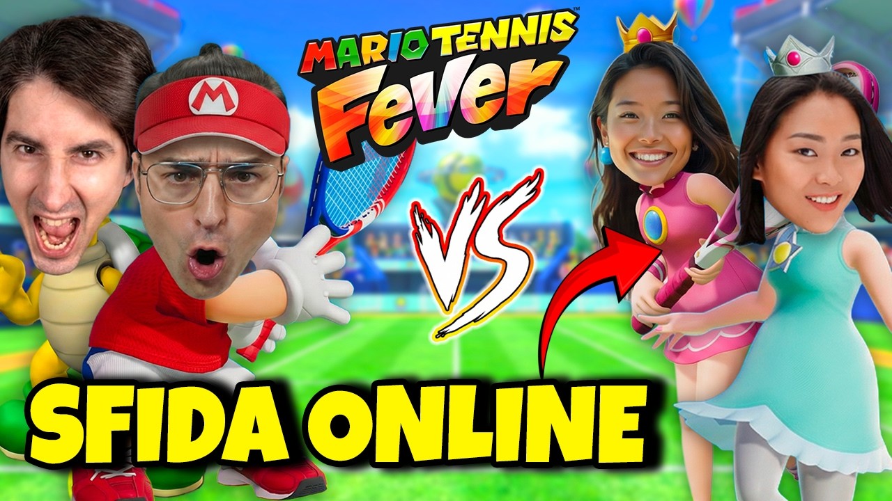 2 VS 2 SU MARIO TENNIS MA… SIAMO TROPPO FORTI 😳🔥