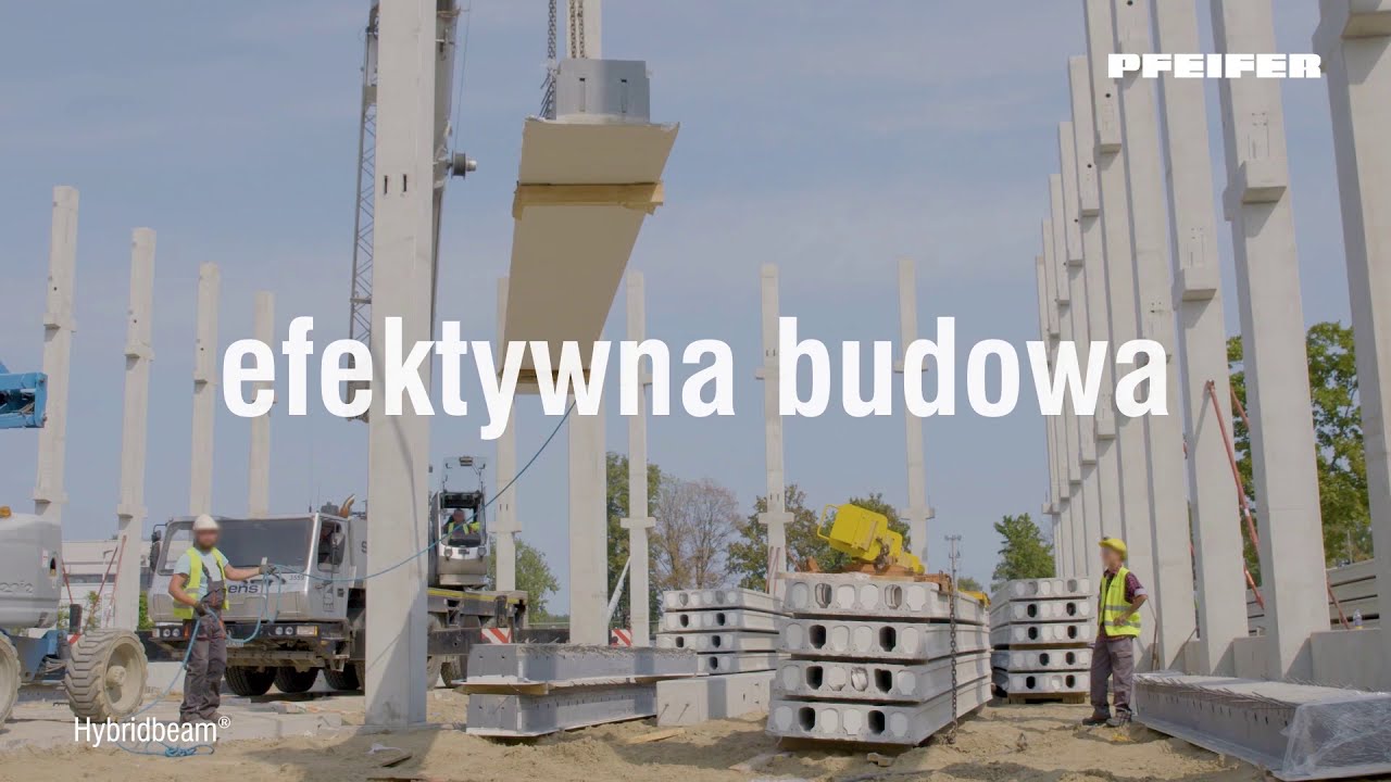 Belka hybrydowa Hybridbeam&reg; PFEIFER Zalety dla Inżyniera