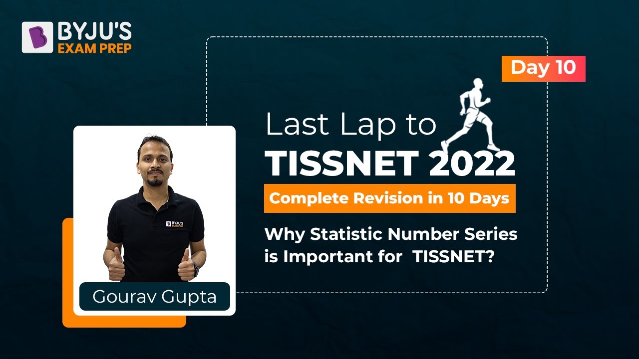 TISSNET QA | Statistic Number Series | Last Lap to TISSNET 2022 | Day 10 |  BYJU'S TISSNET MBA