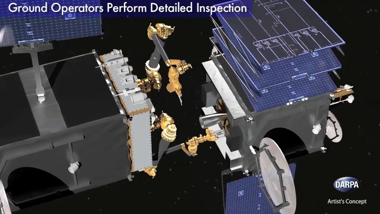 Robotic Servicing of Geosynchronous Satellites (RSGS) Concept Video