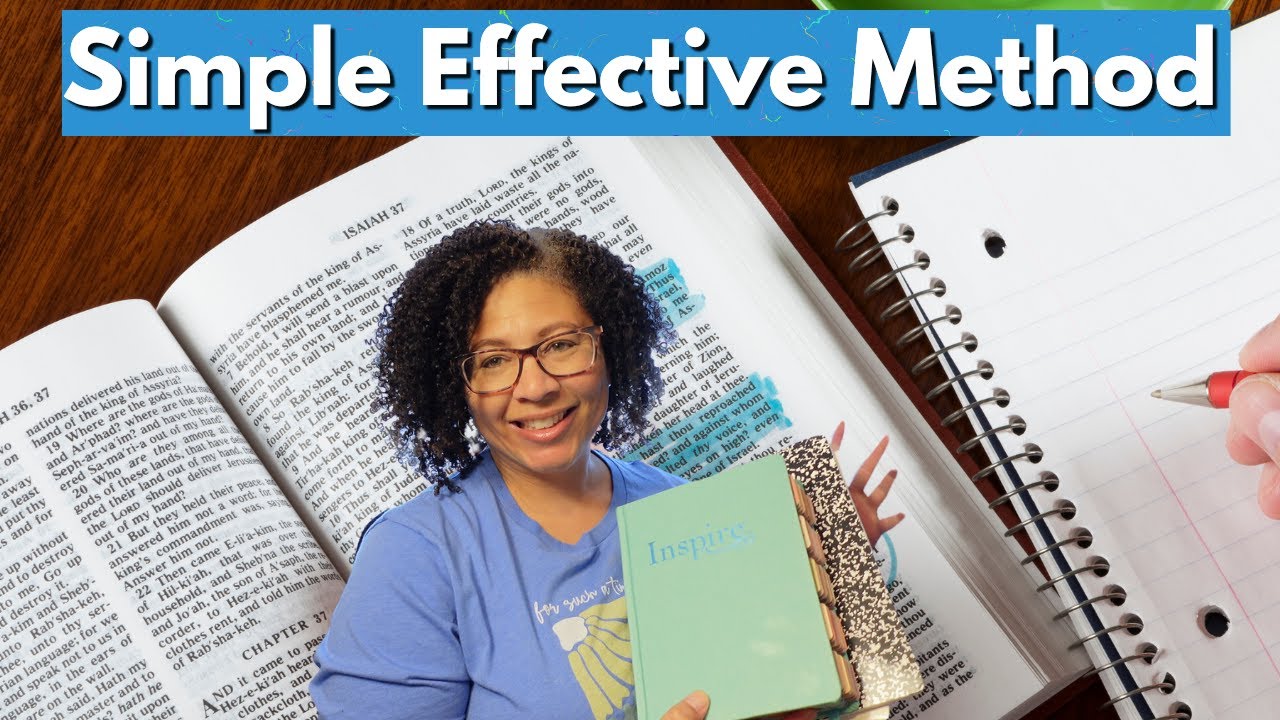 I FAILED at studying the BIBLE for YEARS until I LEARNED this!