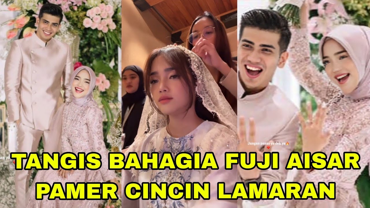 TANGIS BAHAGIA FUJI AISAR FOTO PREWED PAMER CINCIN LAMARAN