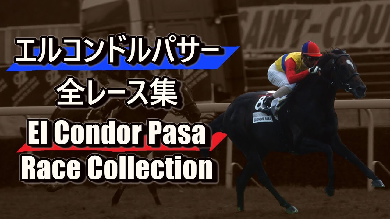 【データ付き】エルコンドルパサー 全レース集 El Condor Pasa Race Collection 世界最高峰の頂に最も近づいた馬