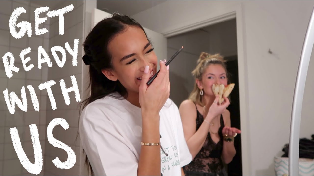 grwm and my friend for a dinner party (vlog 03)
