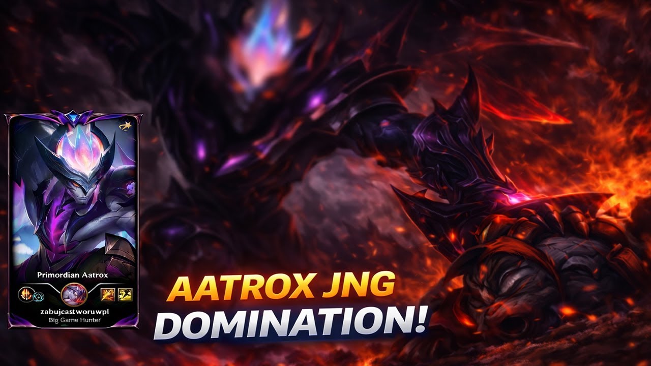 AATROX JUNGLE WENT TOO FAR… FULL STOMP FROM START TO END