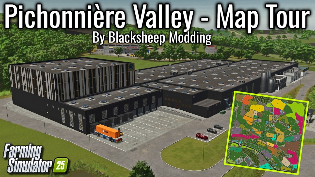 Pichonnière Valley - Map Tour Pt.2 | Farming Simulator 25