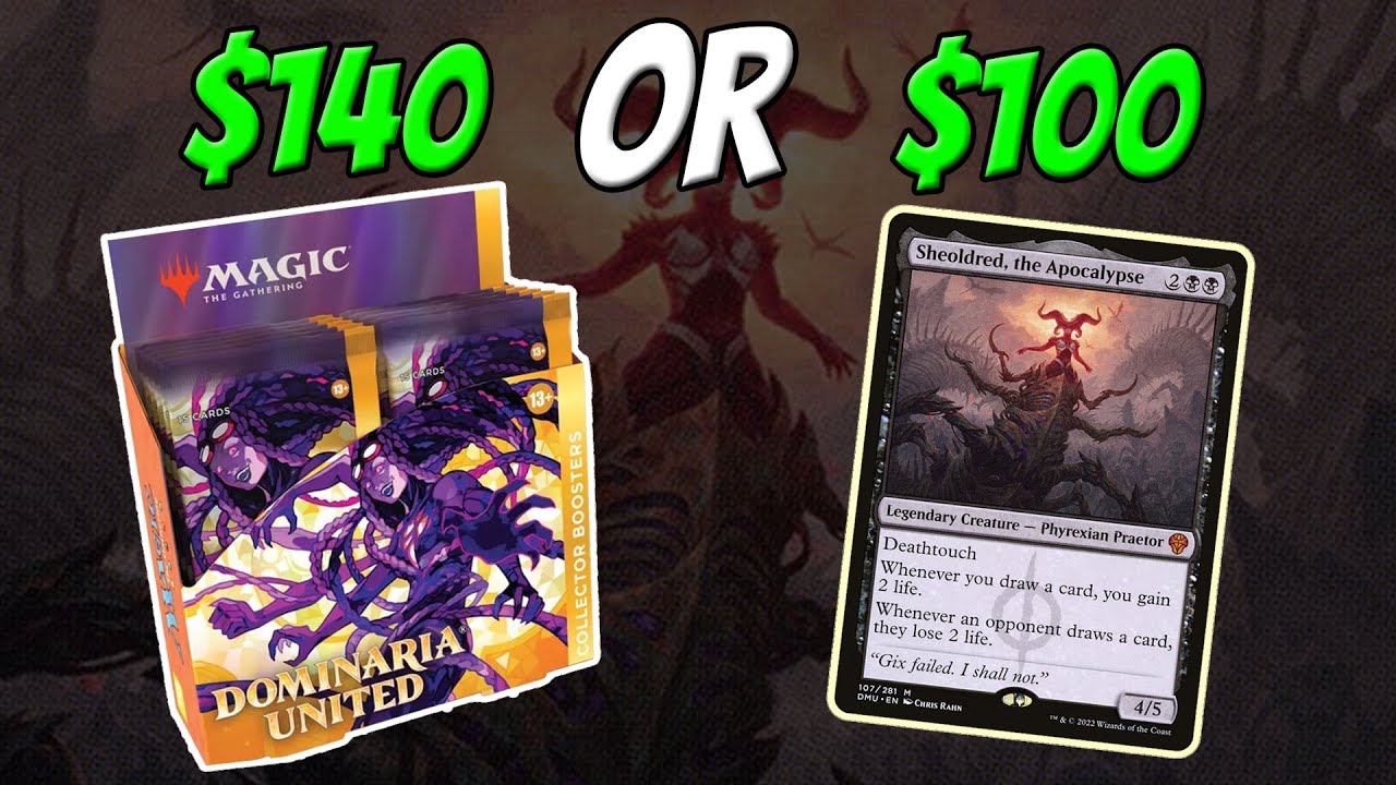 Should I Open a Box Looking For ONE Specific Mythic Rare? Dominaria United Collector Box Opening!