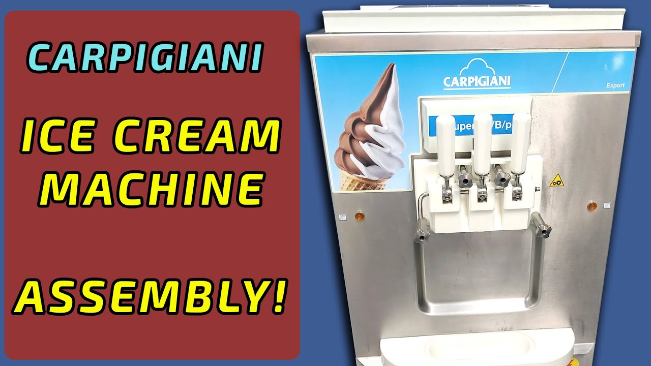 Carpigiani Ice cream machine assembly!
