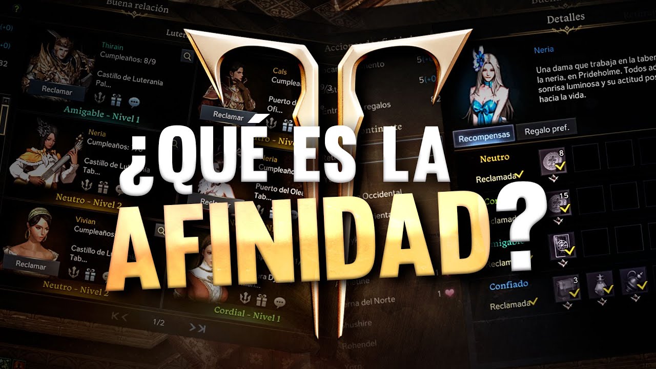¿Qué es la AFINIDAD y por qué es tan IMPORTANTE? | LOST ARK
