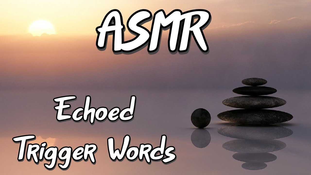 ASMR: 3Dio - Whispering Trigger Words | Echo Effect & Rain Sounds