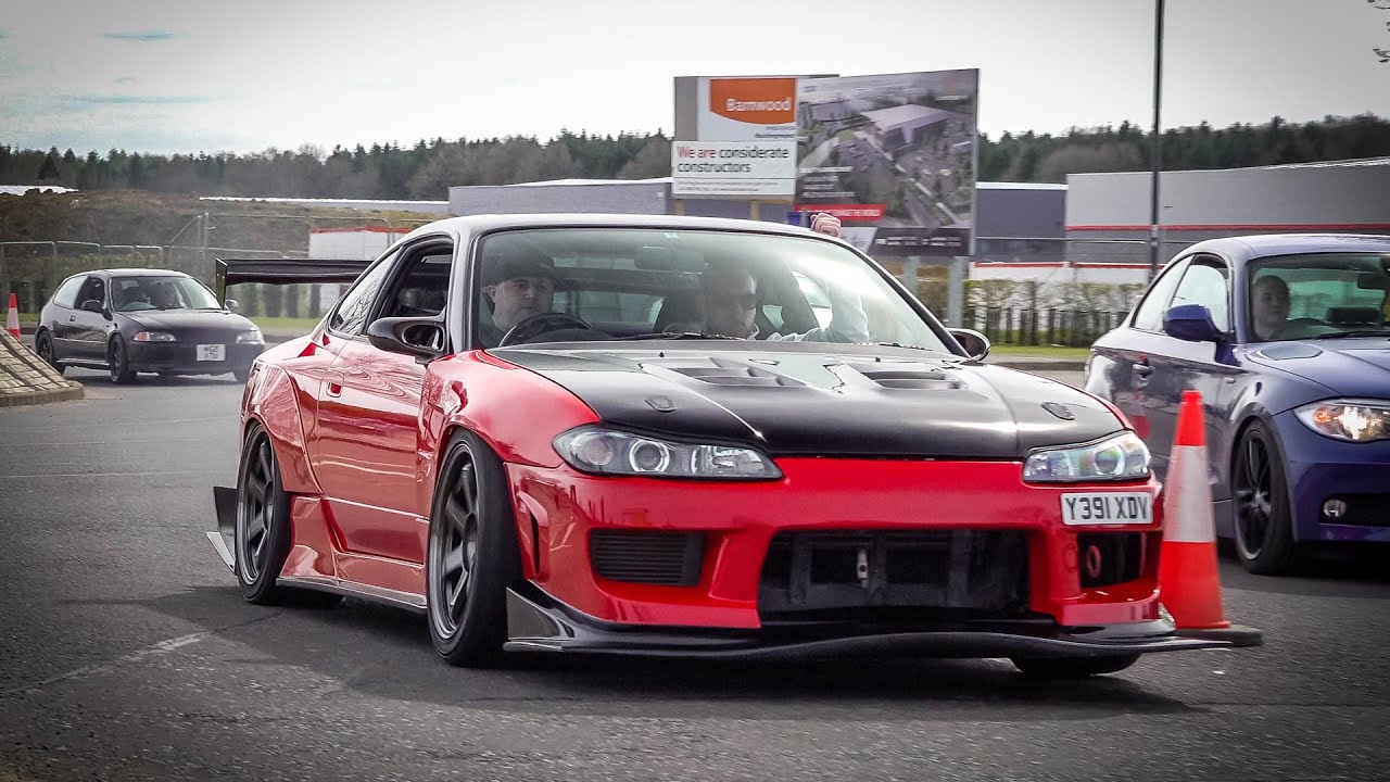 JDM Cars Accelerating - Leaving JapFest Silverstone 2022 [Part 1 of 2]